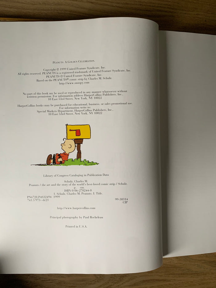 Peanuts: A Golden Celebration - The Art and the Story of the World's Best-Loved Comic Strip