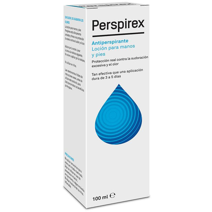 Perspirex Loción 100ml antitranspirante manos y pies
