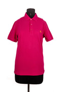 Pink Polo Neck T-Shirt
