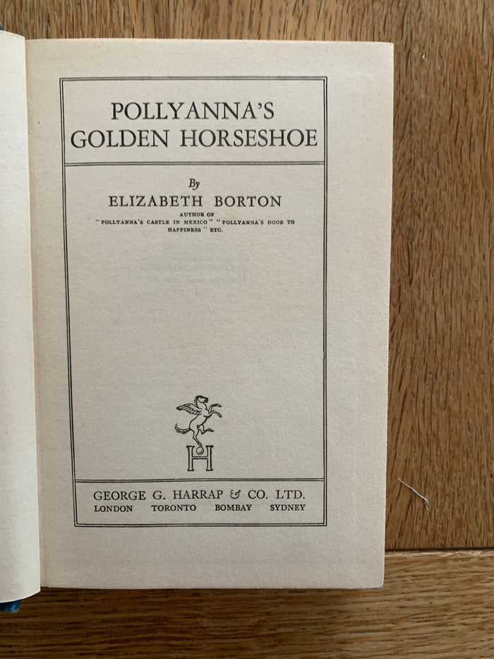 Pollyanna's Golden Horseshoe