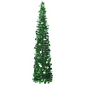 Pop-up Artificial Christmas Tree 180cm PET Collapsible Indoor Outdoor Xmas Green