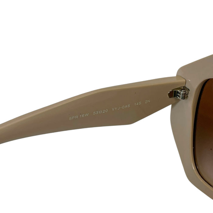 Prada Powder Pink Gradient Symbole Cat Eye Sunglasses
