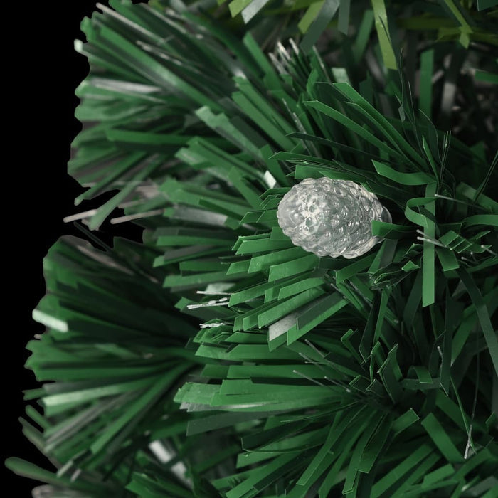 Pre-Lit Christmas Tree with Stand 120cm Fibre Optic LED Lights Xmas Decor
