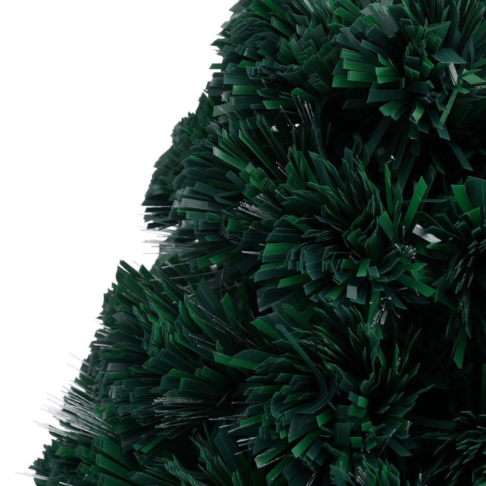 Pre-Lit Christmas Tree with Stand 64cm Fibre Optic LED Lights Xmas Decor