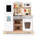 Pretend Cooking Play Toy with Realistic Light Sound Kids Kitchen Set Toy
