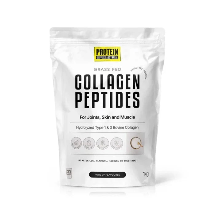 Protein Supplies Australia Collagen Peptides Pure Unflavoured 1kg
