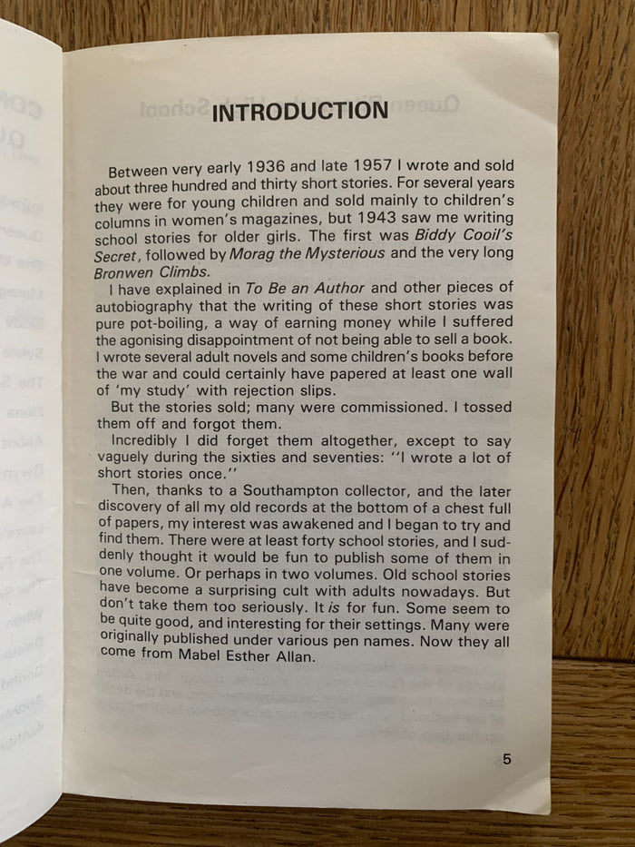 Queen Rita at the High School and Other School Stories (signed)