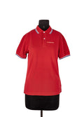 Red Polo Neck T-Shirt