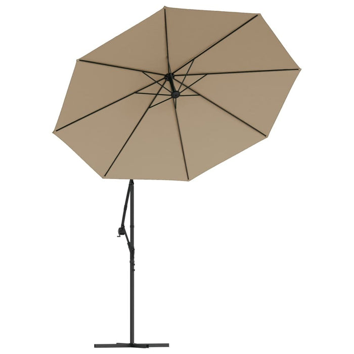 Replacement Cantilever Umbrella Fabric UV Protective Polyester 350cm Taupe