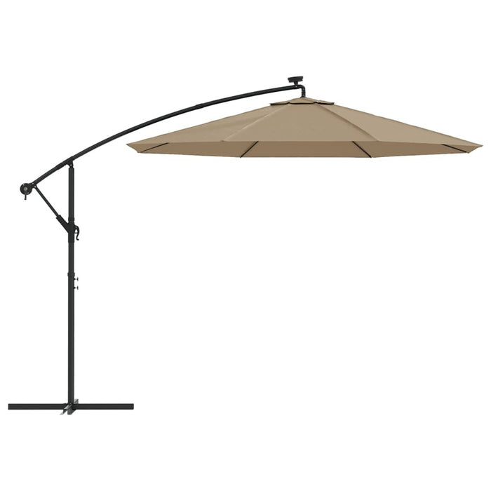 Replacement Cantilever Umbrella Fabric UV Protective Polyester 350cm Taupe