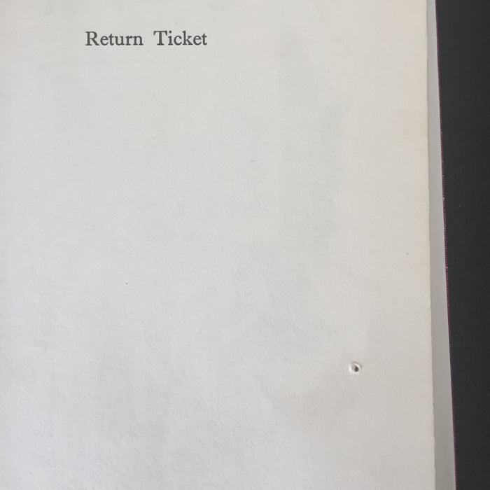 Return Ticket