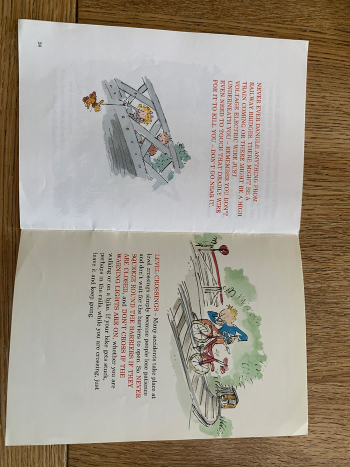 Roald Dahl’s Guide To Railway Safety