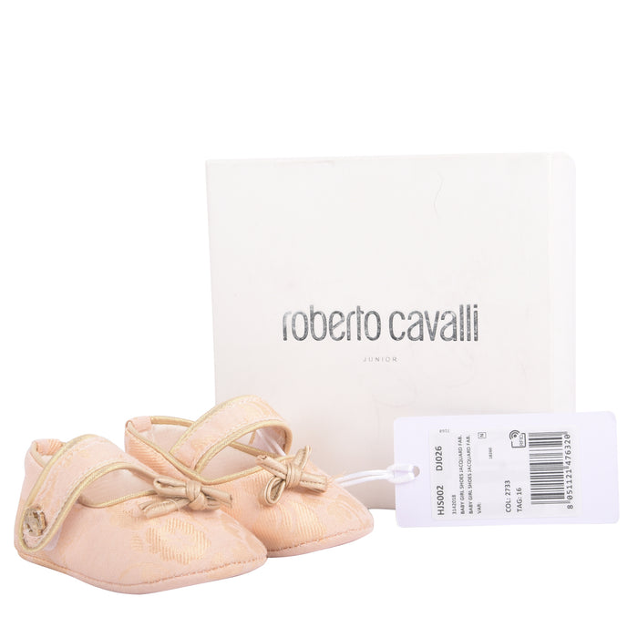 Roberto Cavalli Baby Girls Jacquard Fabrics Shoes
