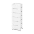 Rolling Storage Cabinet with 6 Tiers Drawers and Wheels Furniture Home