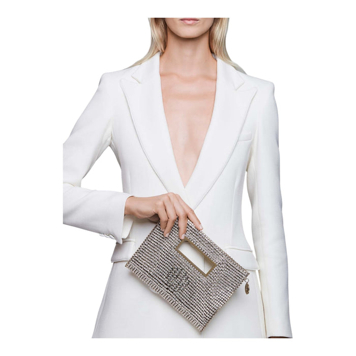 Rosantica Iside Crystal-embellished Clutch