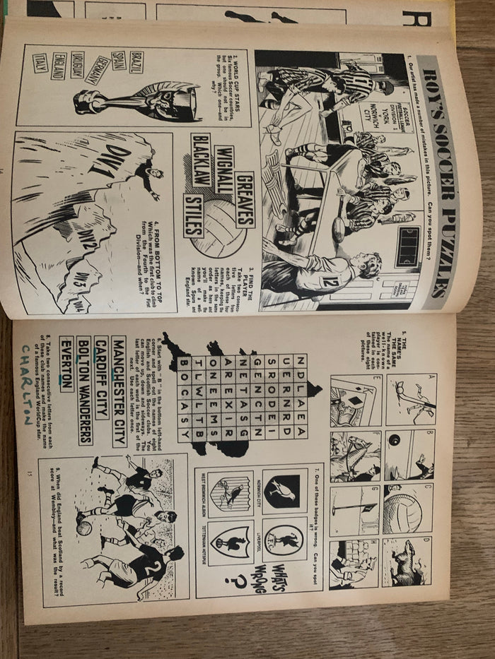 Roy of the Rovers Annual 1969