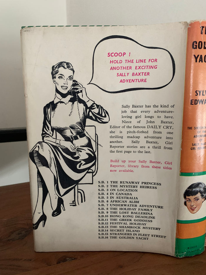 Sally Baxter - Girl Reporter and the Golden Yacht