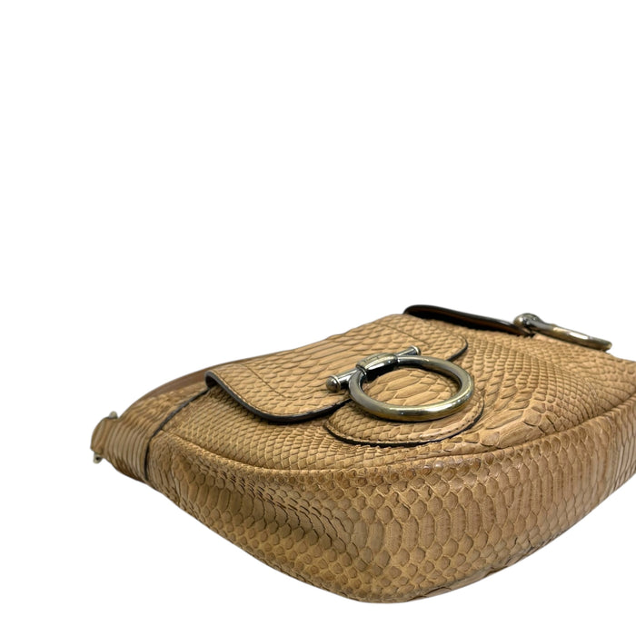 Salvatore Ferragamo Python Hobo Bag