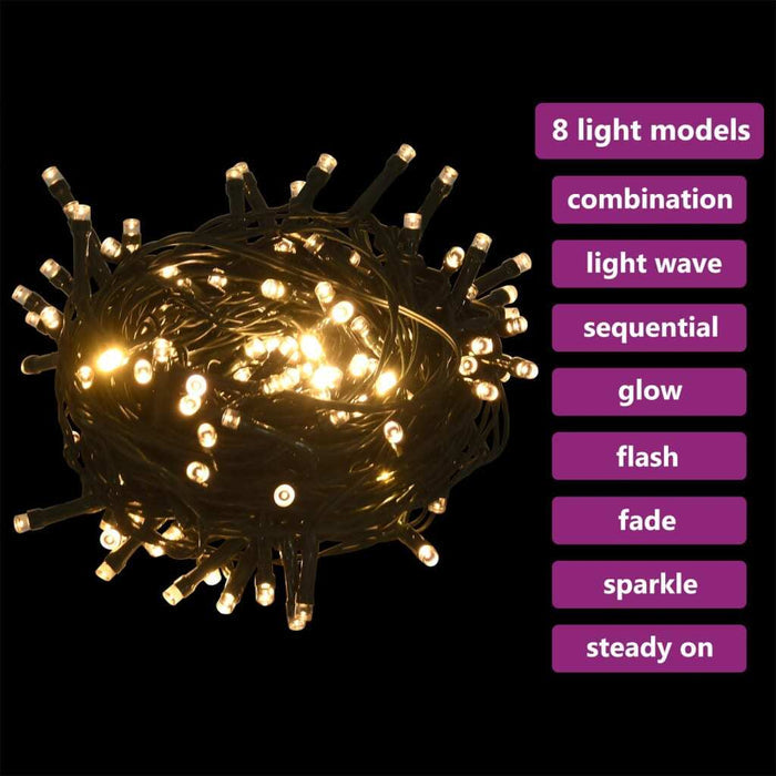 Slim Christmas Tree with LEDs Silver 180 cm