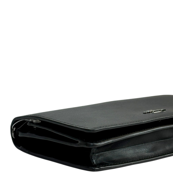 Coach Slim Crossbody Bag Black Leather