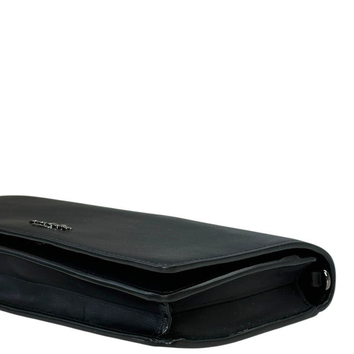 Coach Slim Crossbody Bag Black Leather