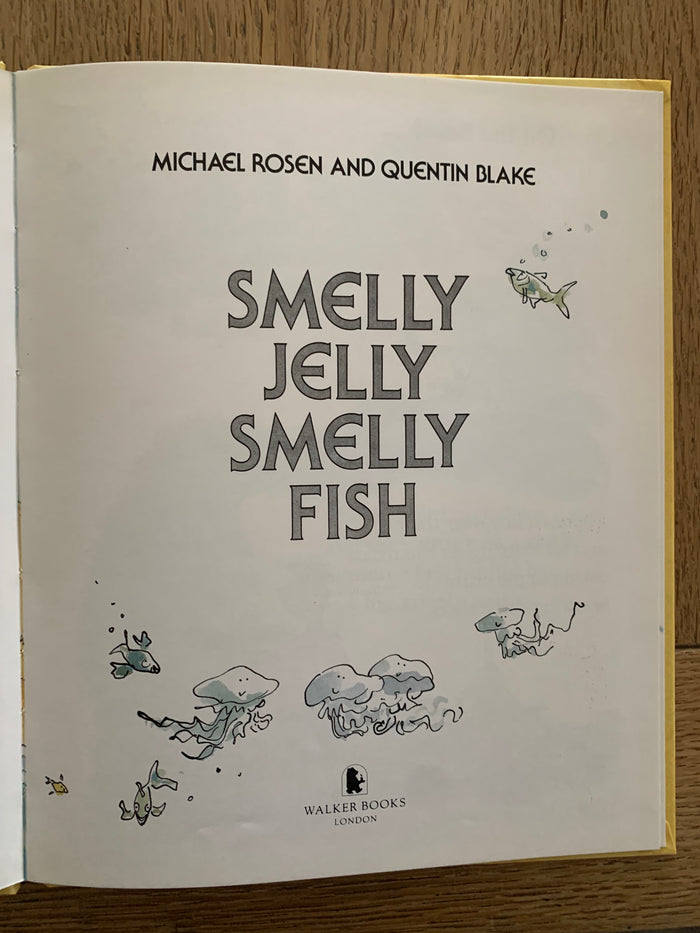 Smelly Jelly Smelly Fish - The Seaside Book (signed)