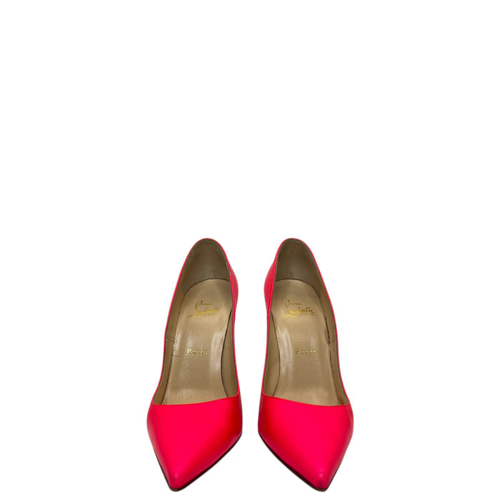 Christian Louboutin So Kate Pumps Neon Hot Pink/Beige EU 38