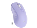 SOLAKAKA Silent Wireless Mouse Bluetooth 2.4GHz 4200 DPI 7 Buttons Purple