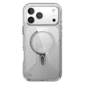 Speck Presidio Clear Grip MagSafe Case With ClickLockfor- iPhone 17 Pro Max - Clear/Silver