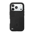 Speck Presidio2 Grip MagSafe Case With ClickLock for iPhone 17 Pro - Black/Grey