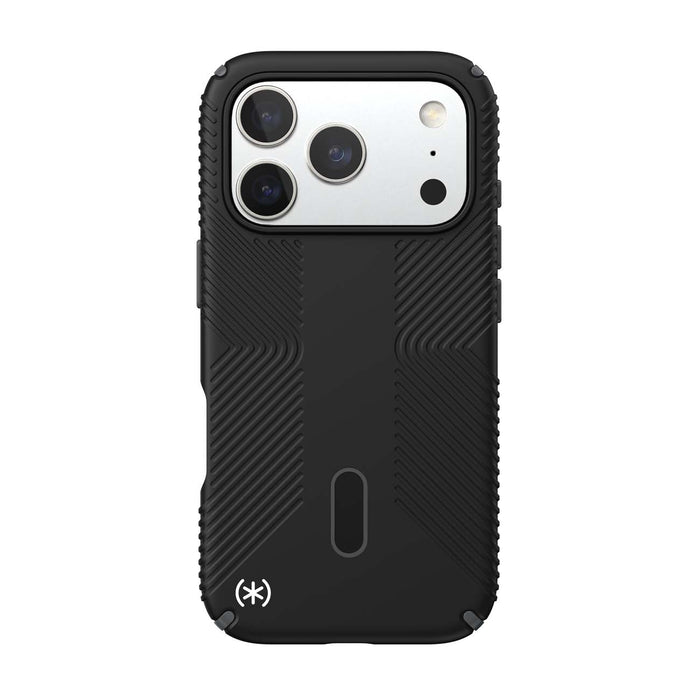 Speck Presidio2 Grip MagSafe Case With ClickLock for iPhone 17 Pro - Black/Grey