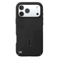 Speck Presidio2 Grip MagSafe Case With ClickLock for iPhone 17 Pro Max - Black/Grey
