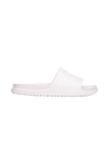 Side view of a Native Shoes Adults Spencer Lx Wanderfoam Footwear in Shell White / Shell White
