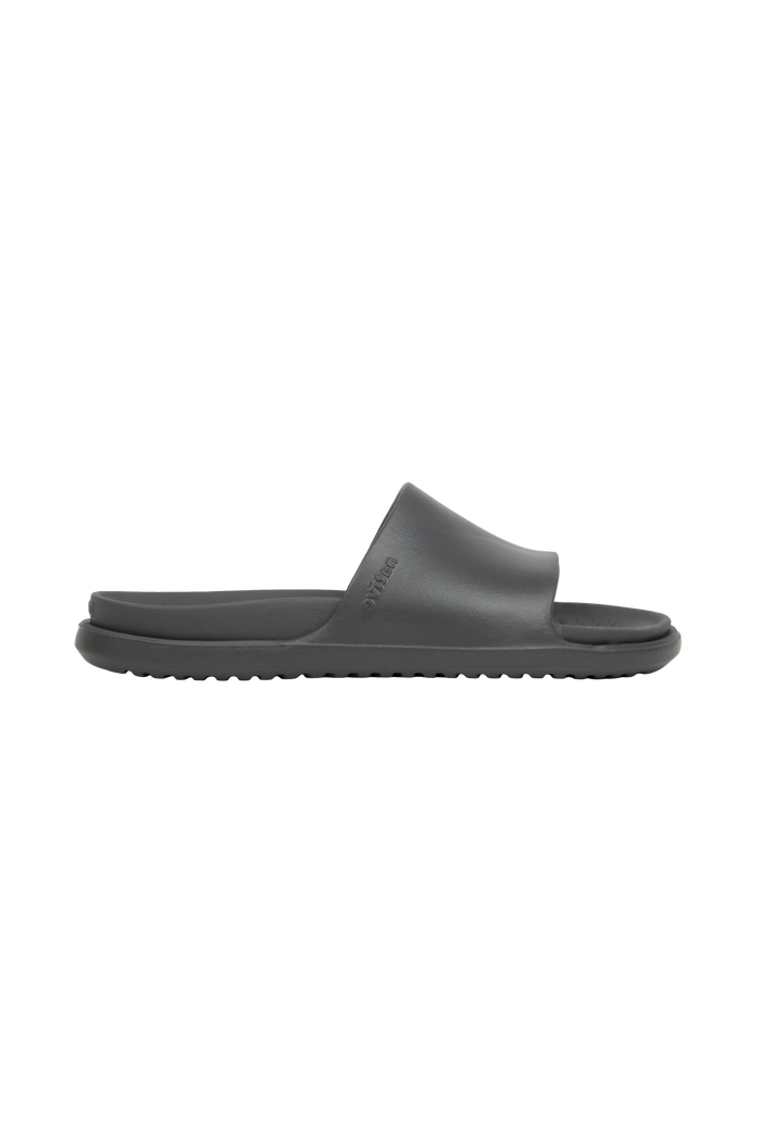 Side view of a Native Shoes Adults Spencer Lx Wanderfoam Footwear in Dublin Grey