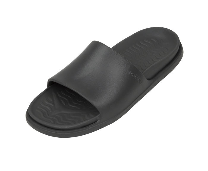 Angled view of a Native Shoes Spencer Lx Wanderfoam | Dublin Grey Footwear in Dublin Grey