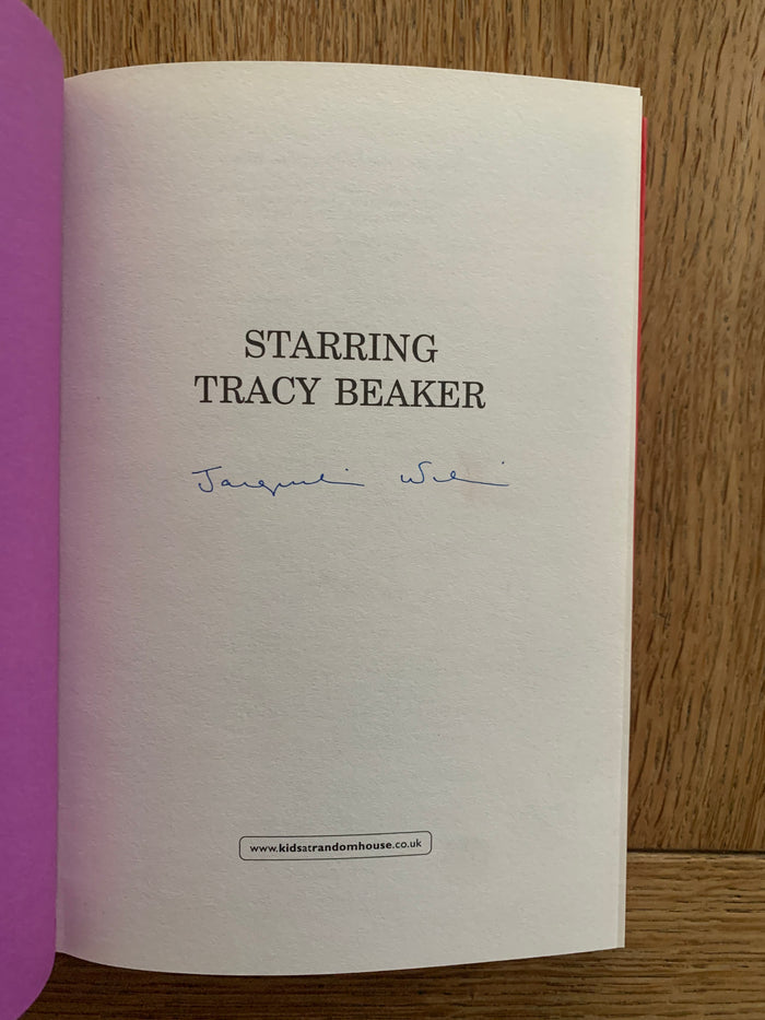 Starring Tracy Beaker (signed)