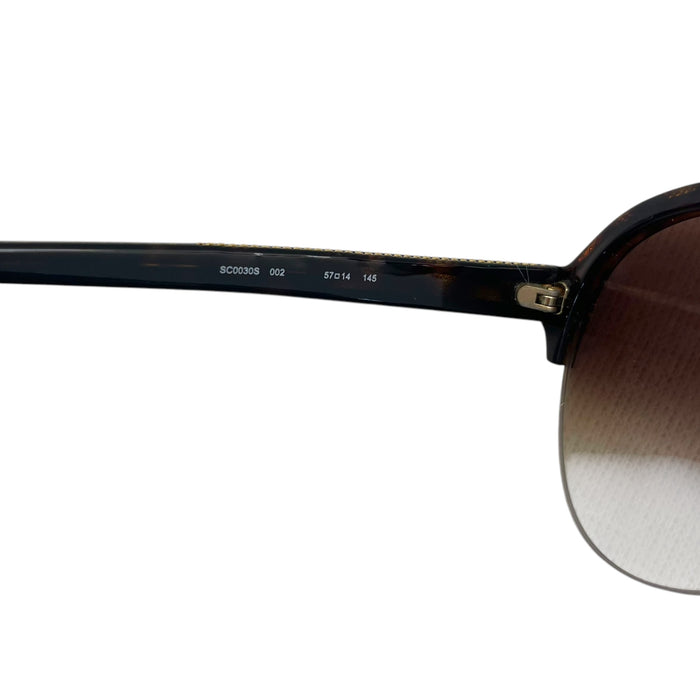 Stella McCartney Aviator Brown Sunglasses