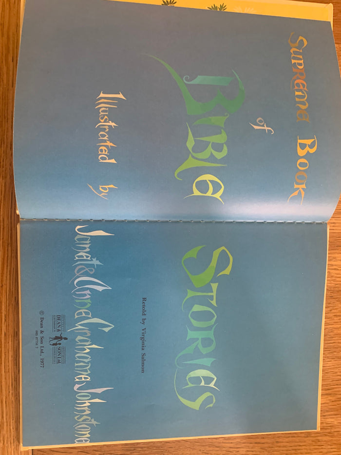Supreme Book of Bible Stories