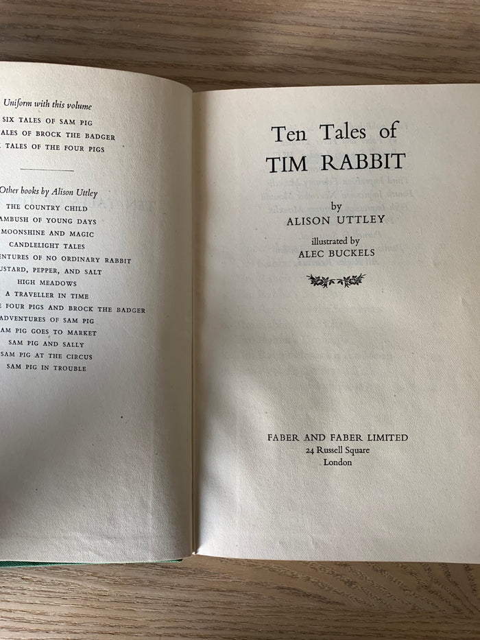 Ten Tales of Tim Rabbit