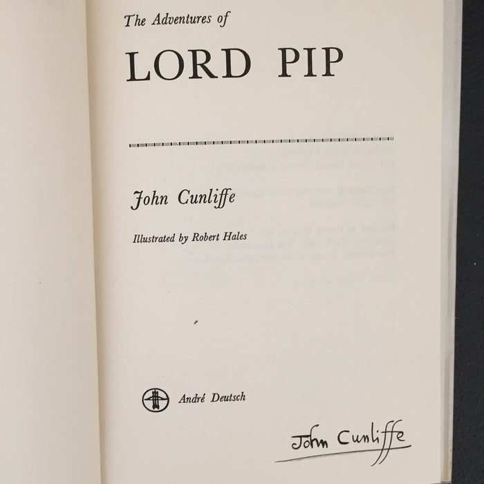 The Adventures of Lord Pip (signed)