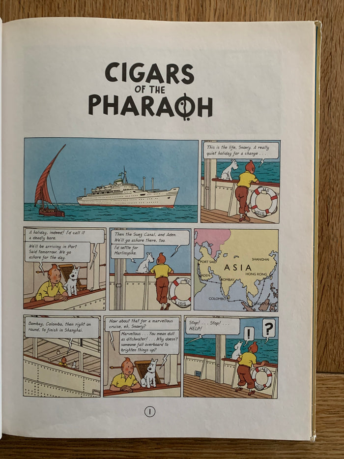 The Adventures of Tintin - Cigars of the Pharaoh