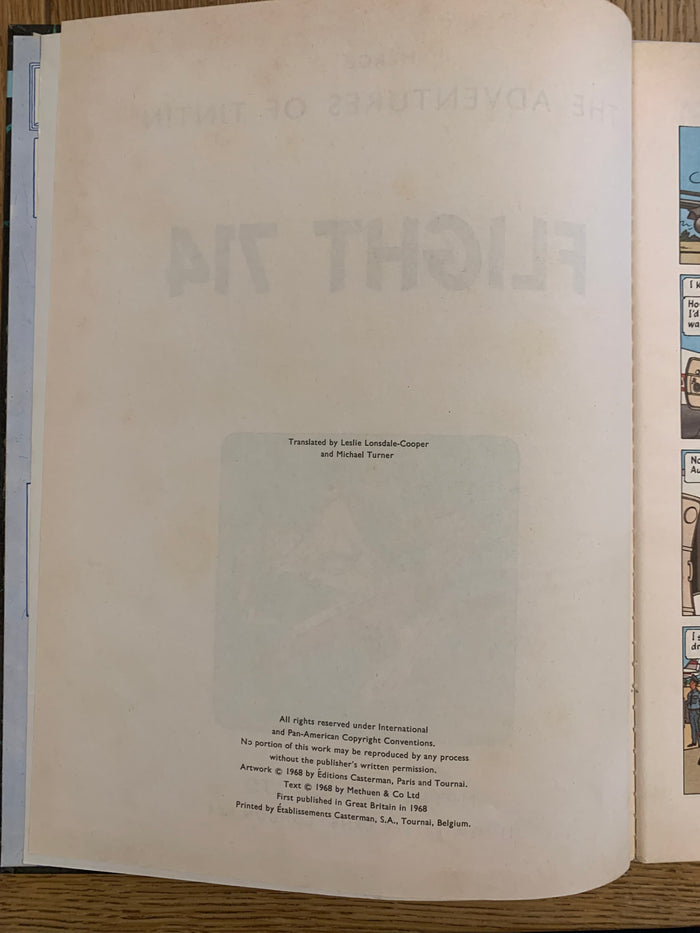 The Adventures of Tintin - Flight 714