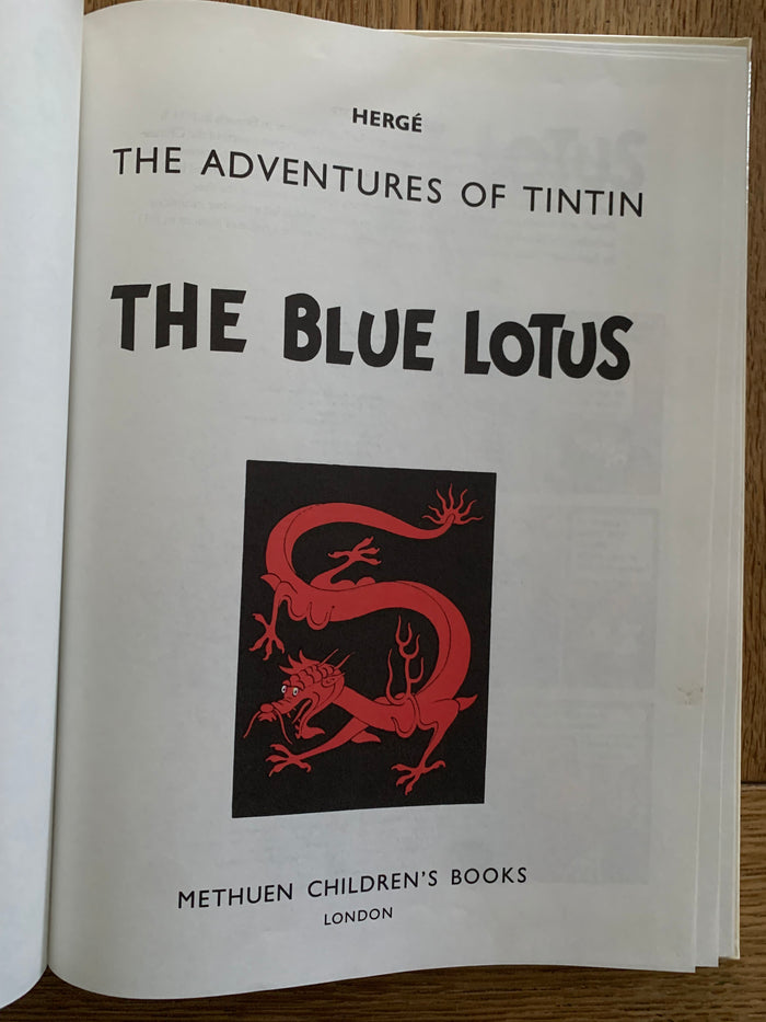 The Adventures of Tintin - The Blue Lotus