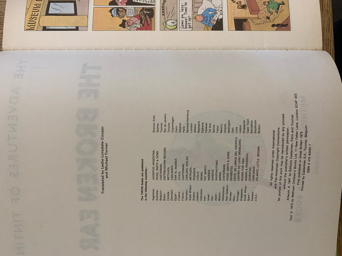 The Adventures of Tintin - The Broken Ear