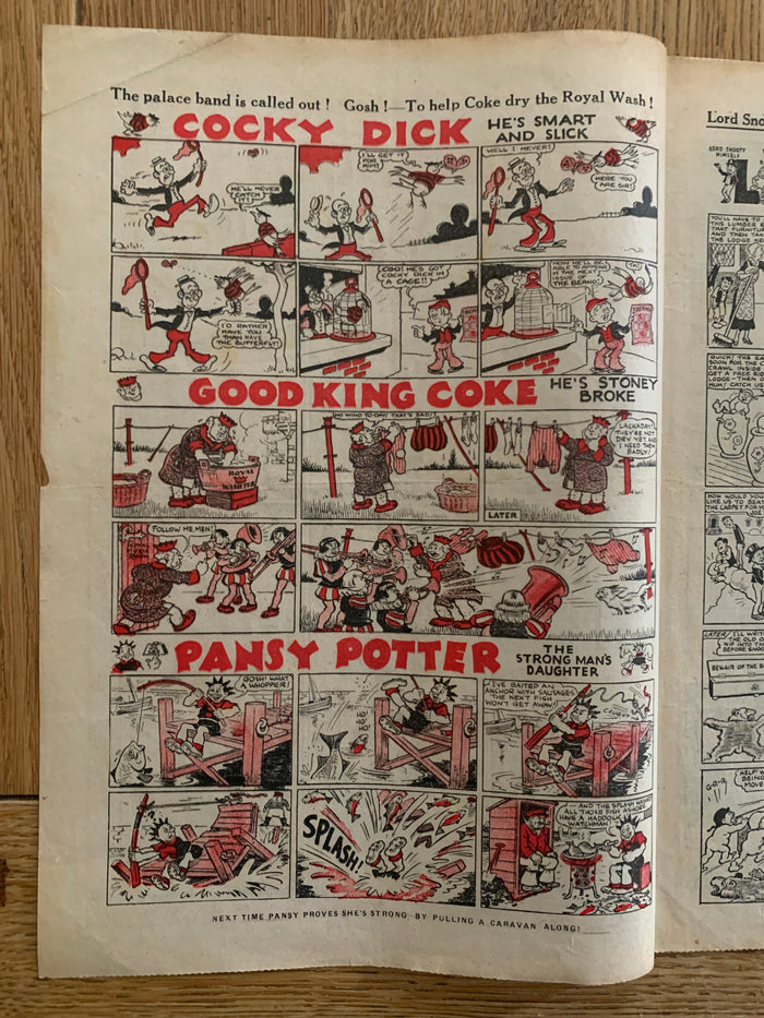 The Beano Comic no. 289 July 27th 1946