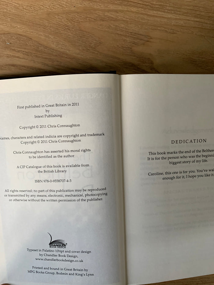 The Beltheron Darkness (signed)