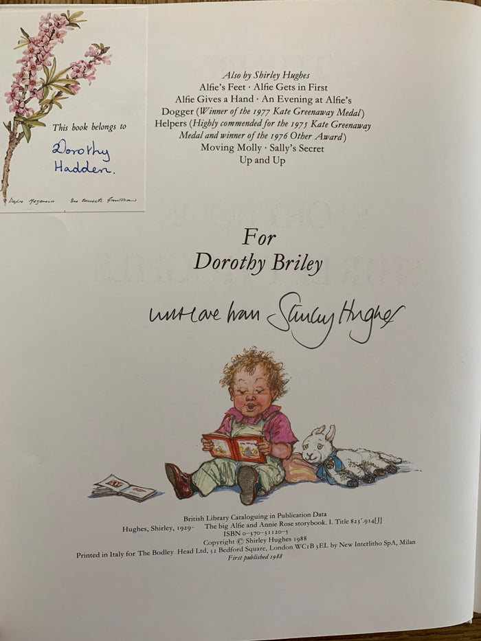 The Big Alfie and Annie Rose Story Book (signed)