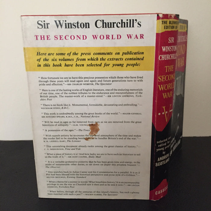 The Blenheim Edition of The Second World War