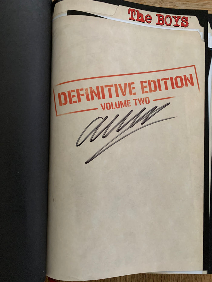 The Boys: Definitive Edition Volume 2 (signed)