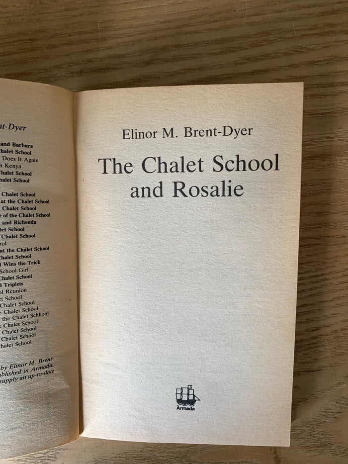 The Chalet School and Rosalie